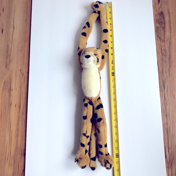 Vintage Hanging Cheetah Stuffed Animal Toy - Picture 10 of 14